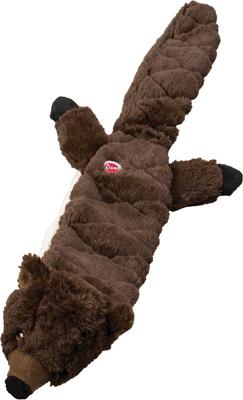 Show full view: Ethical Pet Skinneeez Extreme Quilted Beaver Stuffing-Free Squeaky Plush Dog Toy, Color Varies slide 1 of 3