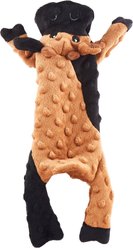 Ethical Pet Skinneeez Extreme Stuffer Cow Stuffing-Free Squeaky Plush Dog Toy