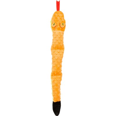 Ethical Pet Ethical Pet Skinneeez Extreme Triple Squeaker Snake Stuffing-Free Squeaky Plush Dog Toy