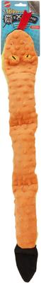 Show full view: Ethical Pet Skinneeez Extreme Triple Squeaker Snake Stuffing-Free Squeaky Plush Dog Toy slide 4 of 6
