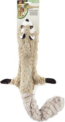 Show full view: Ethical Pet Skinneeez Forest Series Raccoon Stuffing-Free Squeaky Plush Dog Toy, 23-in slide 2 of 6