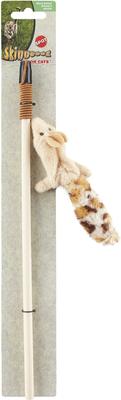 Show full view: Ethical Pet Skinneeez Friend Teaser Wand Cat Toy with Catnip, Character Varies slide 3 of 7