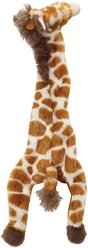Ethical Pet Skinneeez Giraffe Stuffing-Free Squeaky Plush Dog Toy, 14-in