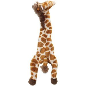Ethical Pet Skinneeez Giraffe Stuffing-Free Squeaky Plush Dog Toy, 20-in