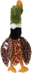Ethical Pet Skinneeez Mallard Duck Stuffing-Free Squeaky Plush Dog Toy, Color Varies