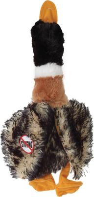Show full view: Ethical Pet Skinneeez Mallard Duck Stuffing-Free Squeaky Plush Dog Toy, Color Varies slide 3 of 6