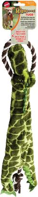 Show full view: Ethical Pet Skinneeez Tugs Jungle Stuffing-Free Squeaky Plush Dog Toy, Color Varies slide 5 of 6