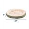 Show in main carousel: Ethical Pet Sleep Zone Checkerboard Napper Bolster Dog Bed, Sage, 20-in slide 2 of 4