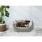 Show in main carousel: Ethical Pet Sleep Zone Reversible Cushion Cuddler Bolster Cat & Dog Bed, Sage, 18-in slide 1 of 3