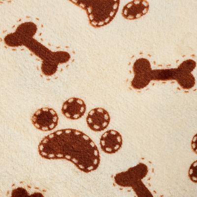 Show full view: Ethical Pet Snuggler Patterned Dog Blanket, Cream, 60-in slide 5 of 6