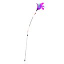Ethical Pet Spring Coil Teaser Wand Cat Toy, Color Varies