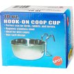 Show in main carousel: Ethical Pet Stainless Steel Coop Cup Wire Hanger Kennel Pet Bowl, 1.25-cup slide 3 of 5