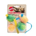 Ethical Pet Stringy Mice & Ball Cat Toy with Catnip, 2-in, 4 pack