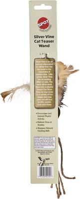 Show full view: Ethical Pet Teaser Wand Cat Toy with Catnip, Assorted slide 3 of 7