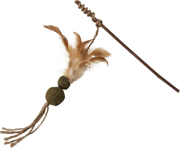 Show full view: Ethical Pet Teaser Wand Cat Toy with Catnip, Assorted slide 4 of 7