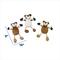 Show in main carousel: Ethical Pet Wild Things Squeaky Plush Dog Toy slide 2 of 2