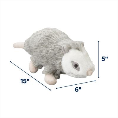 Show full view: Ethical Pet Woodland Collection Possum Squeaky Plush Dog Toy slide 2 of 3
