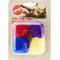 Show in main carousel: Ethical Pet Wool Pom Poms Cat Toy with Catnip, Color Varies slide 1 of 6