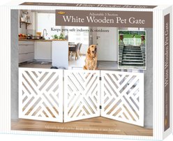 Etna Adjustable 3 Section Wooden Dog Gate