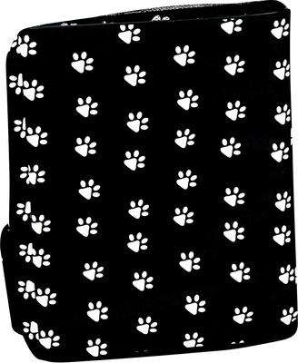 Show full view: Etna Booster & Car Airline Approved with Paw Print Dog & Cat Seat Carrier, Black/White, 18 x 15.25 x 13.25-in slide 3 of 6