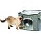 Show in main carousel: Etna Foldaway Play Center with Hanging Ball Cat Condo, Gray slide 4 of 6