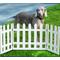 Show in main carousel: Etna Picket Fence Adjustable Pet Gate, White slide 2 of 3