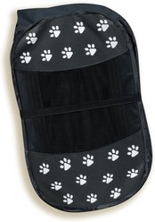 Etna Portable with Paw Design Dog & Cat Exercise Play Pen, Black/White, Large: 36 x 36 x 23-in slide 2 of 4