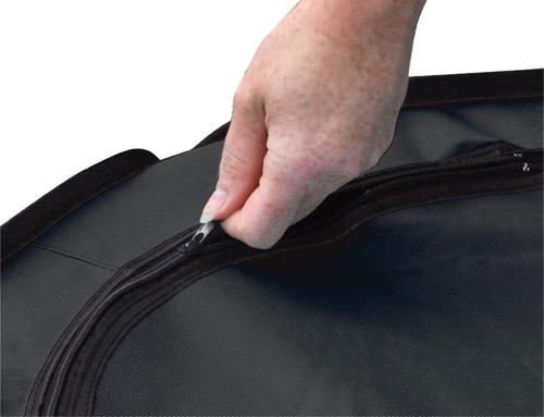 Show full view: Etna Portable with Paw Design Dog & Cat Exercise Play Pen, Black/White, Large: 36 x 36 x 23-in slide 5 of 6