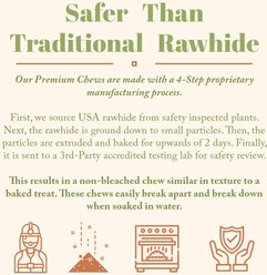 Etta Says! 7" Crunchy Buffalo Dog Chew Treats, 1 count slide 2 of 9