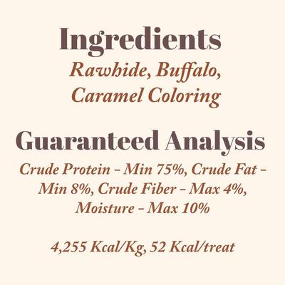 Show full view: Etta Says! 7" Crunchy Buffalo Dog Chew Treats, 1 count slide 10 of 11