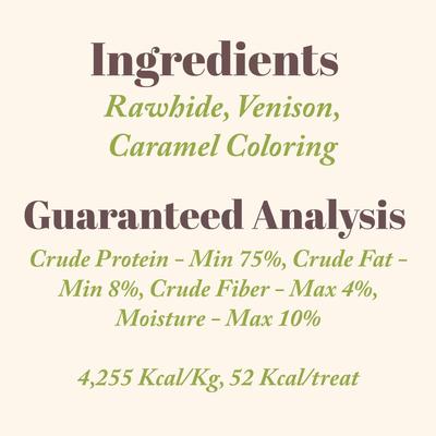 Show full view: Etta Says! 7" Crunchy Deer Dog Chew Treats slide 10 of 12