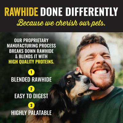 Show full view: Etta Says! 7" Crunchy Duck Dog Chew Treats, 20 count slide 4 of 10