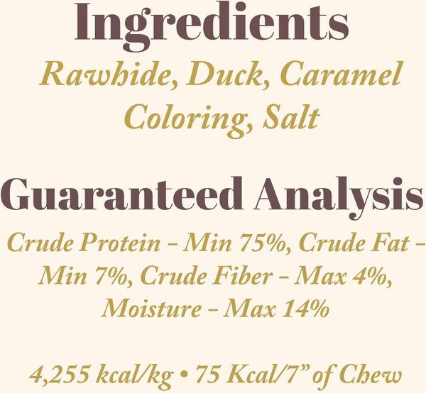Etta Says! 12" Crunchy Duck Chews Dog Treats
