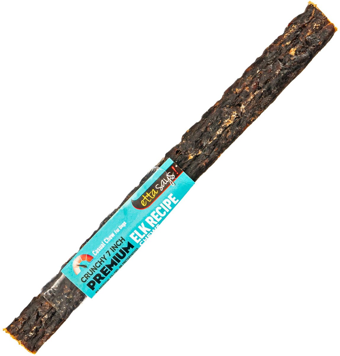 Etta Says! 7" Crunchy Elk Dog Chew Treats