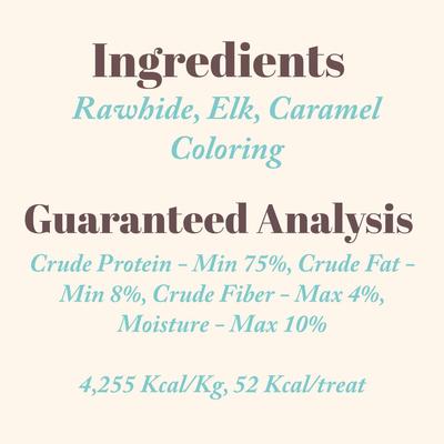 Show full view: Etta Says! 7" Crunchy Elk Dog Chew Treats, 1 count slide 10 of 12