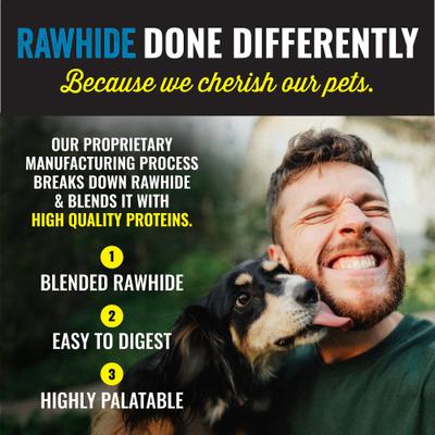 Show full view: Etta Says! 7" Crunchy Rabbit Dog Chew Treats, 20 count slide 4 of 10