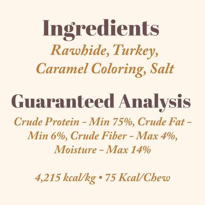 Show full view: Etta Says! 7" Crunchy Turkey Dog Chew Treats, 1 count slide 10 of 12