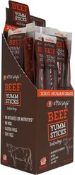 Etta Says! Beef Yumm Sticks Human Grade Beef Jerky Dog Treats, 24 count slide 2 of 9
