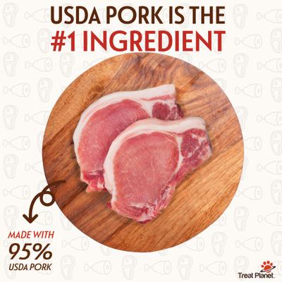 Show full view: Etta Says! BIG Yumm Sticks Adult Hickory Smoked Pork Human-Grade Jerky Dog Treats, 1.5-oz stick, case of 24 slide 4 of 10