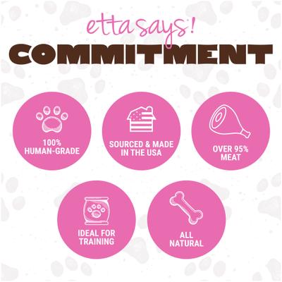 Show full view: Etta Says! Big Yumm Sticks Adult Hickory Smoked Pork Human-Grade Jerky Dog Treats, 1 count slide 5 of 9