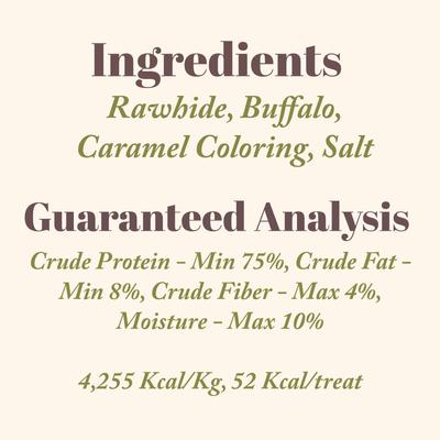 Show full view: Etta Says! Chew! Premium Crunchy Buffalo Recipe Grain-Free Dog Treats, 4.5-oz bag slide 8 of 10