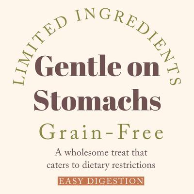 Show full view: Etta Says! Chew! Premium Crunchy Buffalo Recipe Grain-Free Dog Treats, 4.5-oz bag slide 6 of 10