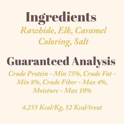 Show full view: Etta Says! Chew! Premium Crunchy Elk Recipe Grain-Free Dog Treats, 4.5-oz bag slide 8 of 10