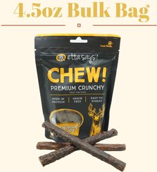 Etta Says! Chew! Premium Crunchy Venison Recipe Grain-Free Dog Treats, 4.5-oz bag