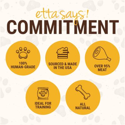 Show full view: Etta Says! Chicken Yumm Sticks Human Grade Chicken Jerky Dog Treats, 1 count slide 5 of 12