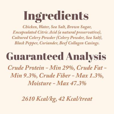 Show full view: Etta Says! Chicken Yumm Sticks Human Grade Chicken Jerky Dog Treats, 24 count slide 9 of 13