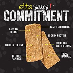 Etta Says! Crunchy Chicken + Chia Chew Bars Dog Treats, 12 count slide 2 of 8