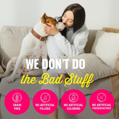 Show full view: Etta Says! Crunchy Chicken + Chia Chew Bars Dog Treats, 12 count slide 8 of 9