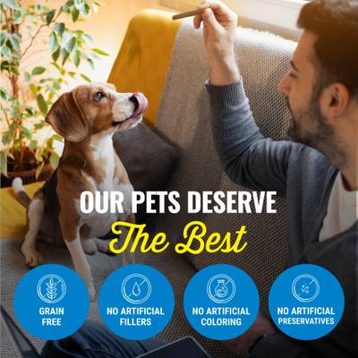 Show full view: Etta Says! Deluxe Hide-Free Long-Lasting 7" Chicken Recipe Dog Chew slide 6 of 12