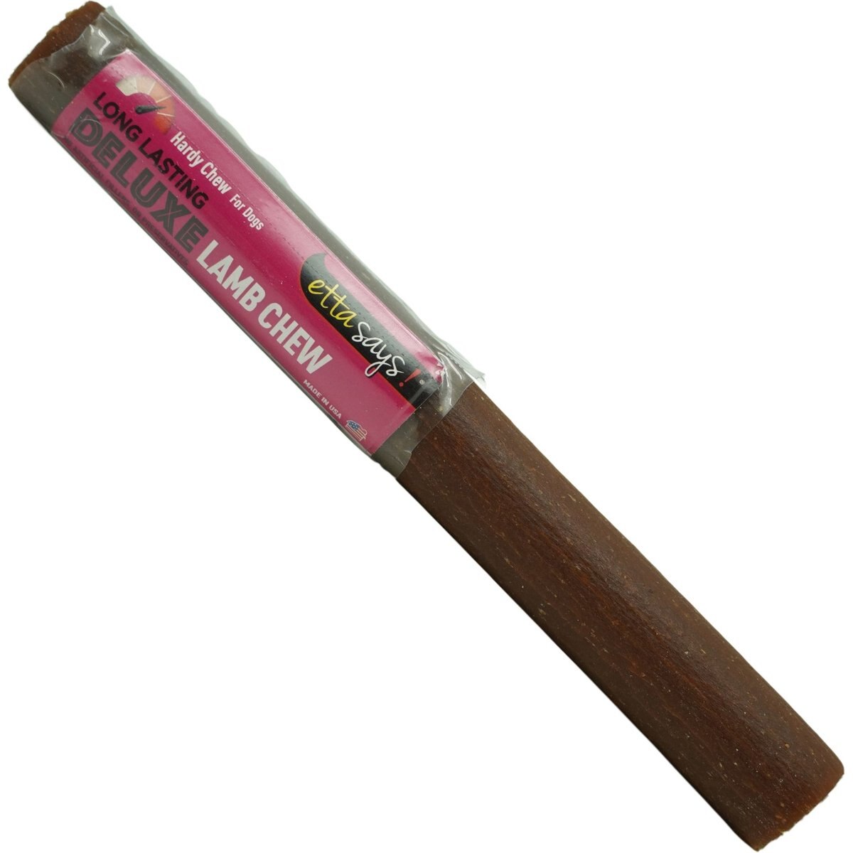 Etta Says! Deluxe Hide-Free Long-Lasting 7" Lamb Recipe Dog Chew